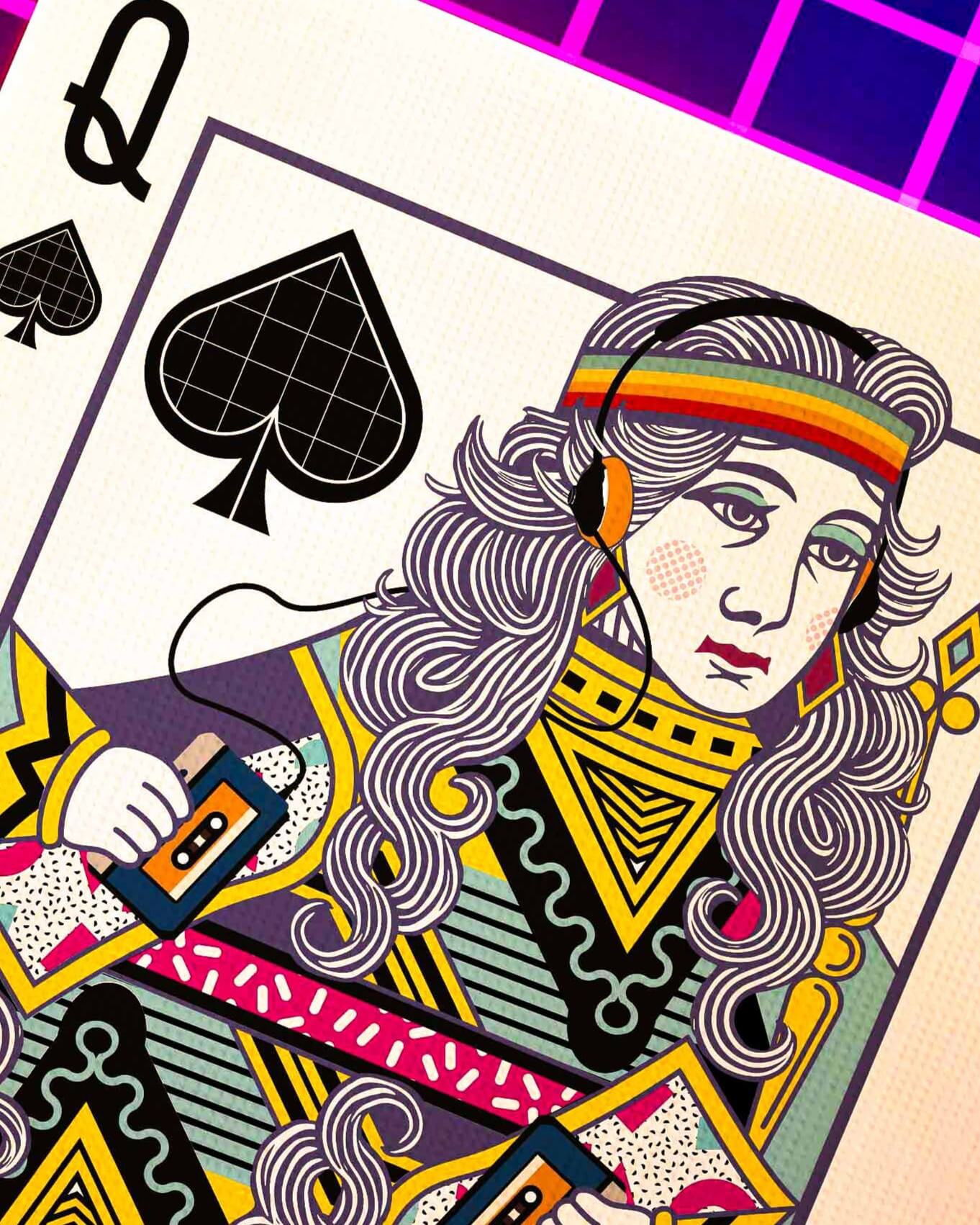 80s Deck – The Ultimate Retro-Inspired Playing Cards!