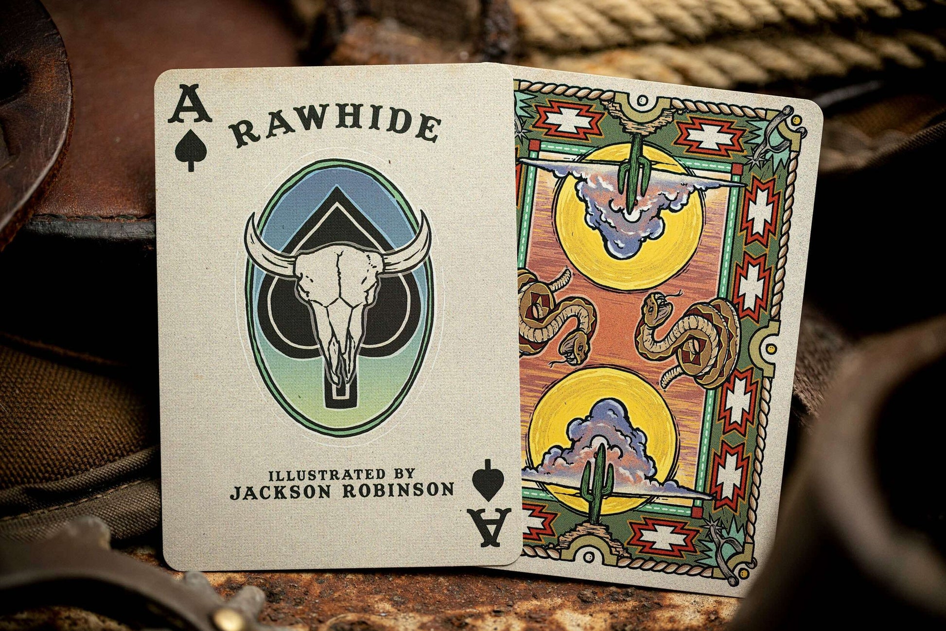 PlayingCardDecks.com-Rawhide Playing Cards