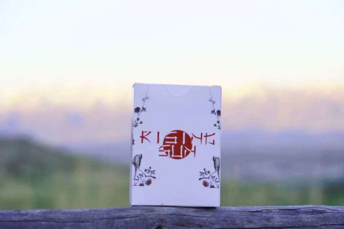 Japanese Rising Sun Rendition Rising Sun - Stunning Japanese Art USPCC – PlayingCardDecks.com