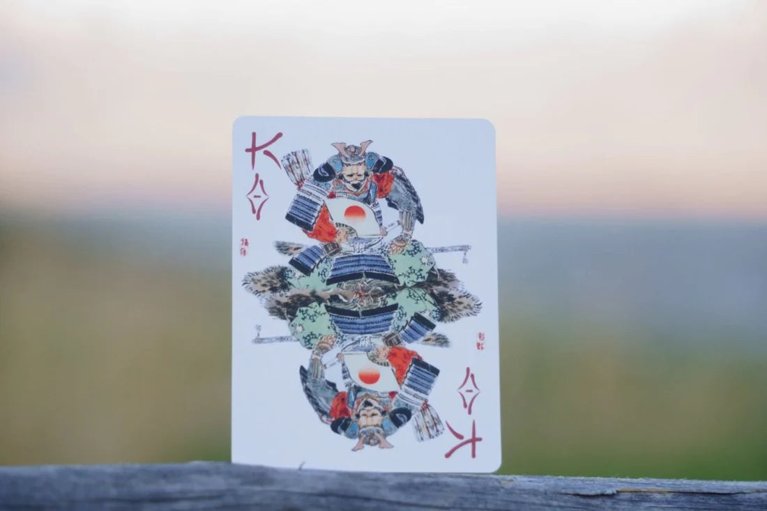 Japanese Rising Sun Rendition Rising Sun - Stunning Japanese Art USPCC – PlayingCardDecks.com
