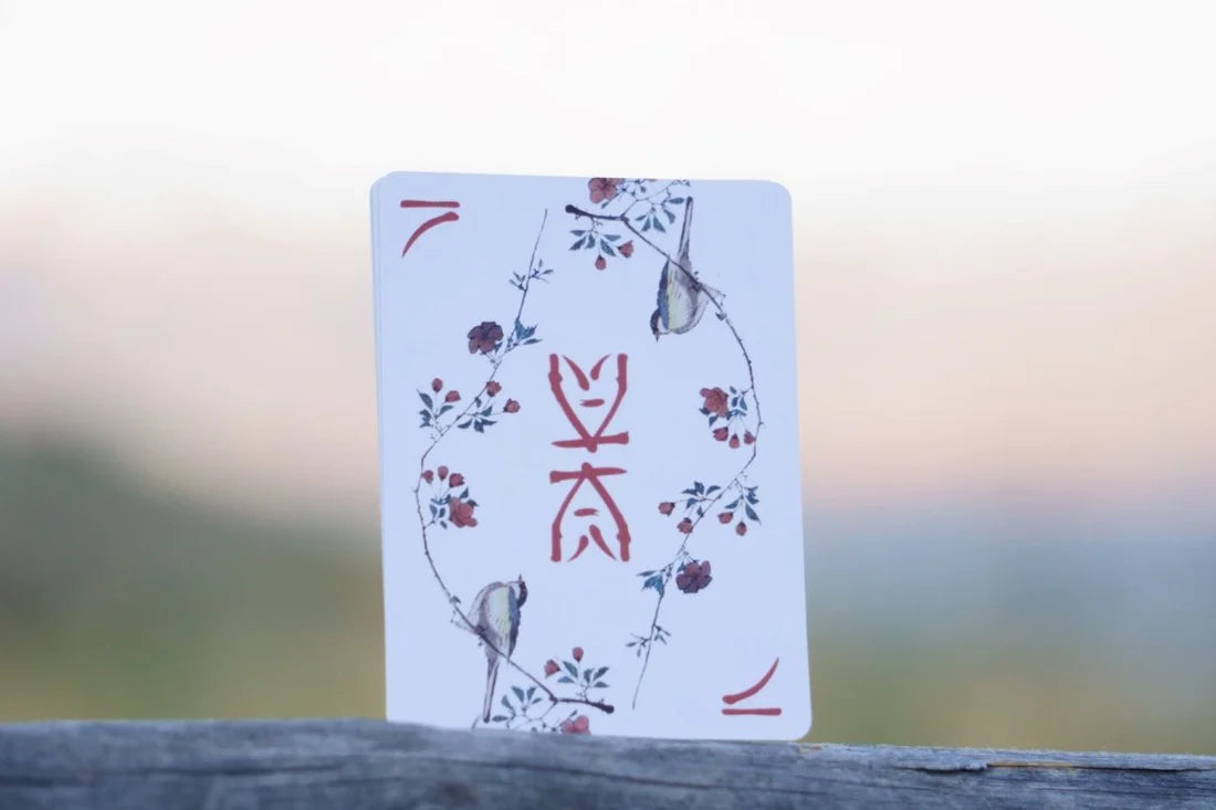 Japanese Rising Sun Rendition Rising Sun - Stunning Japanese Art USPCC – PlayingCardDecks.com