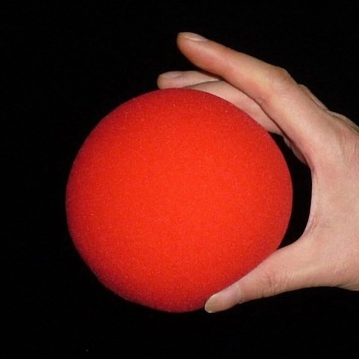 4 inch Professional Sponge Ball Soft (Red) from Magic by Gosh (1 each)