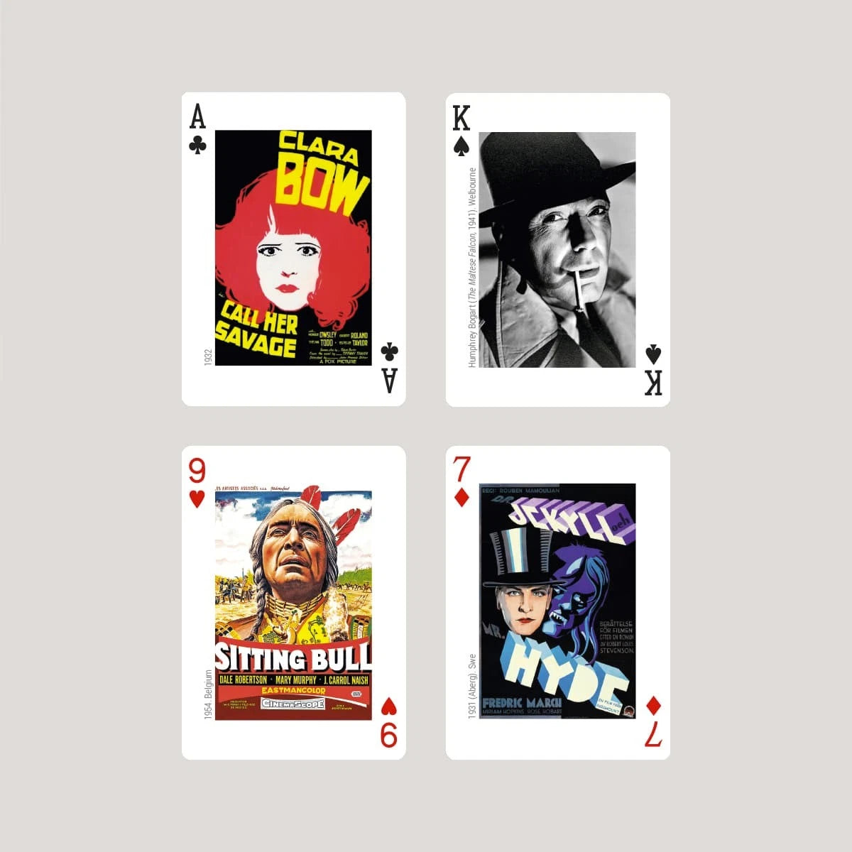 Movies – The Golden Age Playing Cards by Piatnik