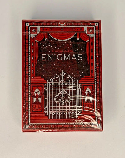 ENIGMAS Puzzle Hunt Playing Cards USPCC - Red