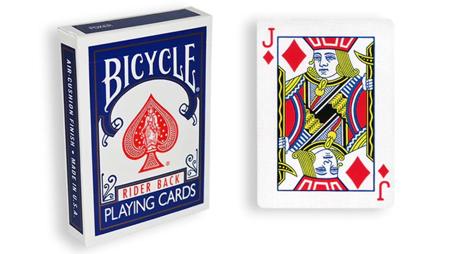 Blue One-Way Forcing Deck - Jack of Diamonds