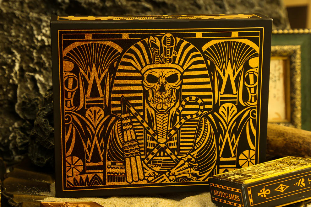 Egyptian Codex Box Egyptian Mythology Playing Cards - Collector's Box – PlayingCardDecks.com