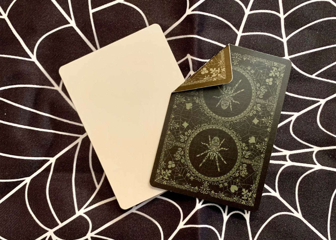 PlayingCardDecks.com-Spider Gilded Bicycle Playing Cards: Tan