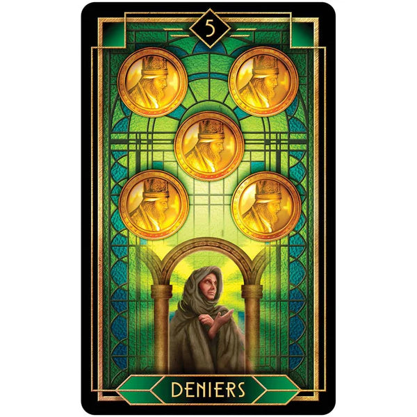 Tarot Decoratif Deck and Book Set