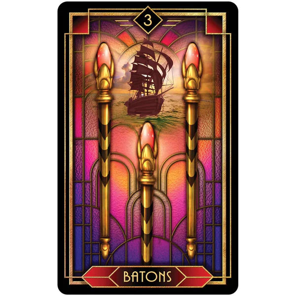 Tarot Decoratif Deck and Book Set