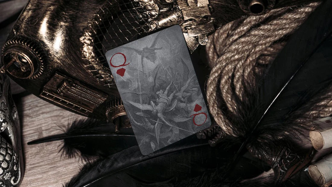 The Raven Black Dusk Playing Cards WJPC