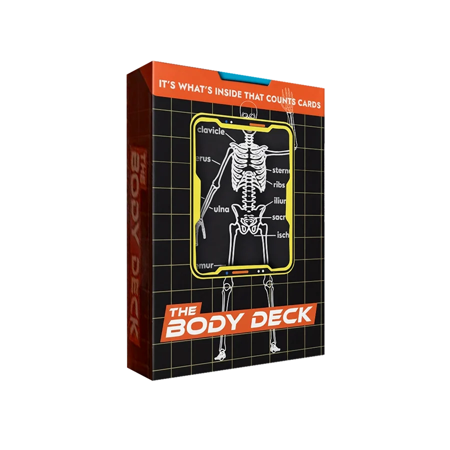 The Body Deck - the Human Anatomy Playing Cards