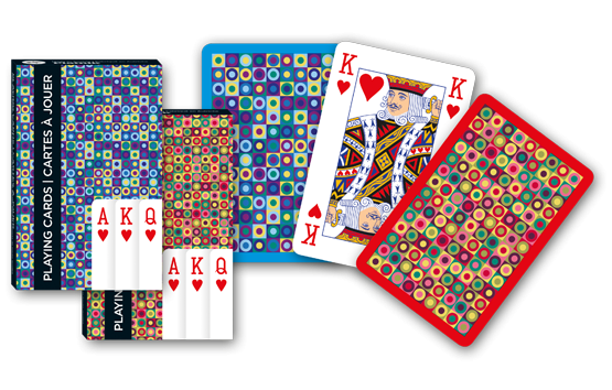 Piatnik Single Deck Dots Bridge Playing Cards - Set