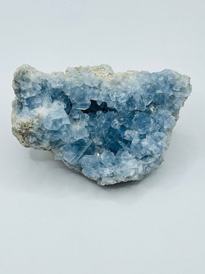 Large Blue Celestite Cluster