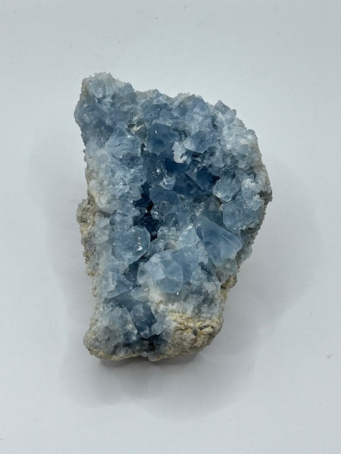Large Blue Celestite Cluster