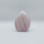 Rose Quartz - Curved Teardrop