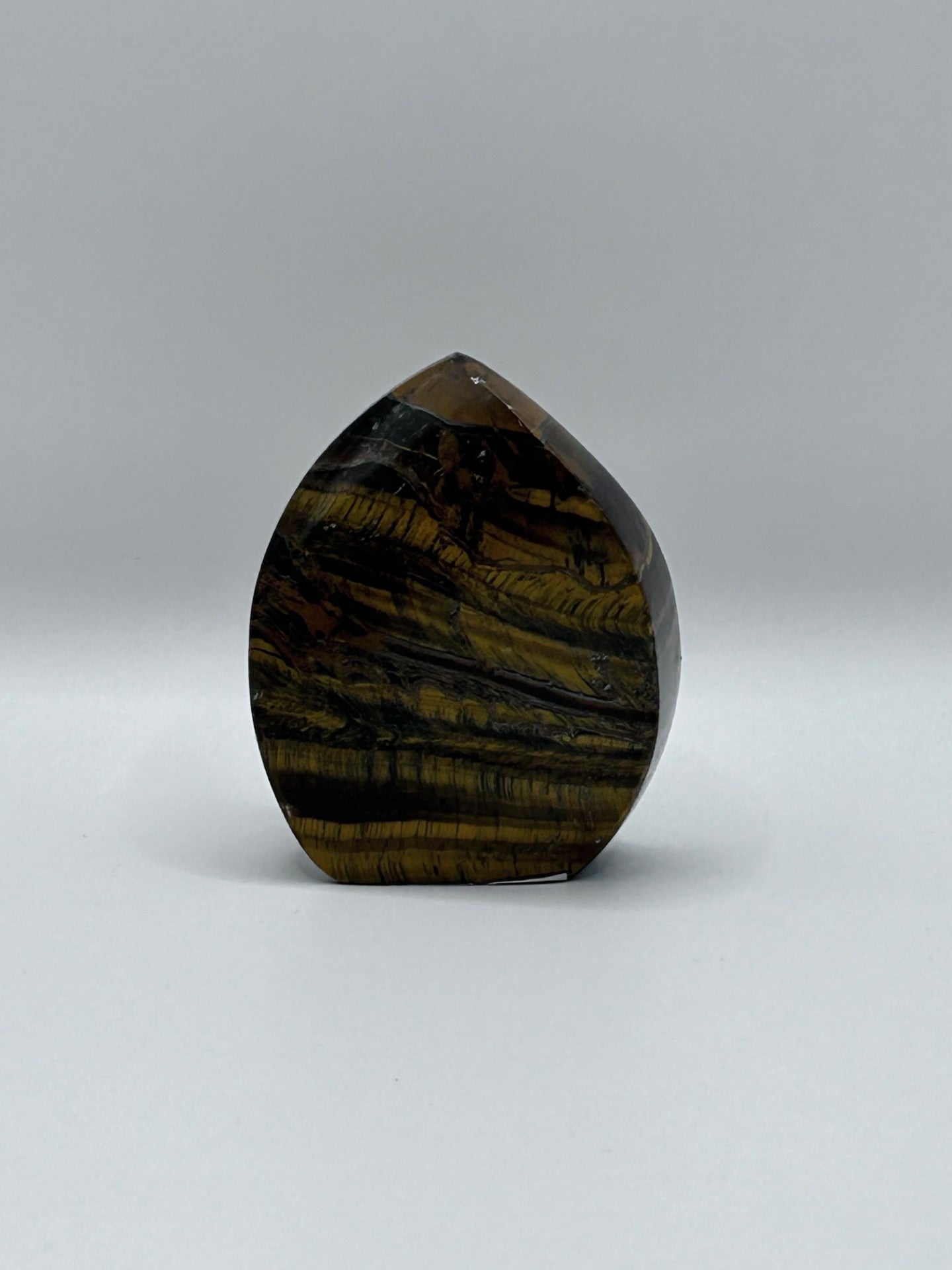 Golden Tiger’s Eye - Curved Teardrop