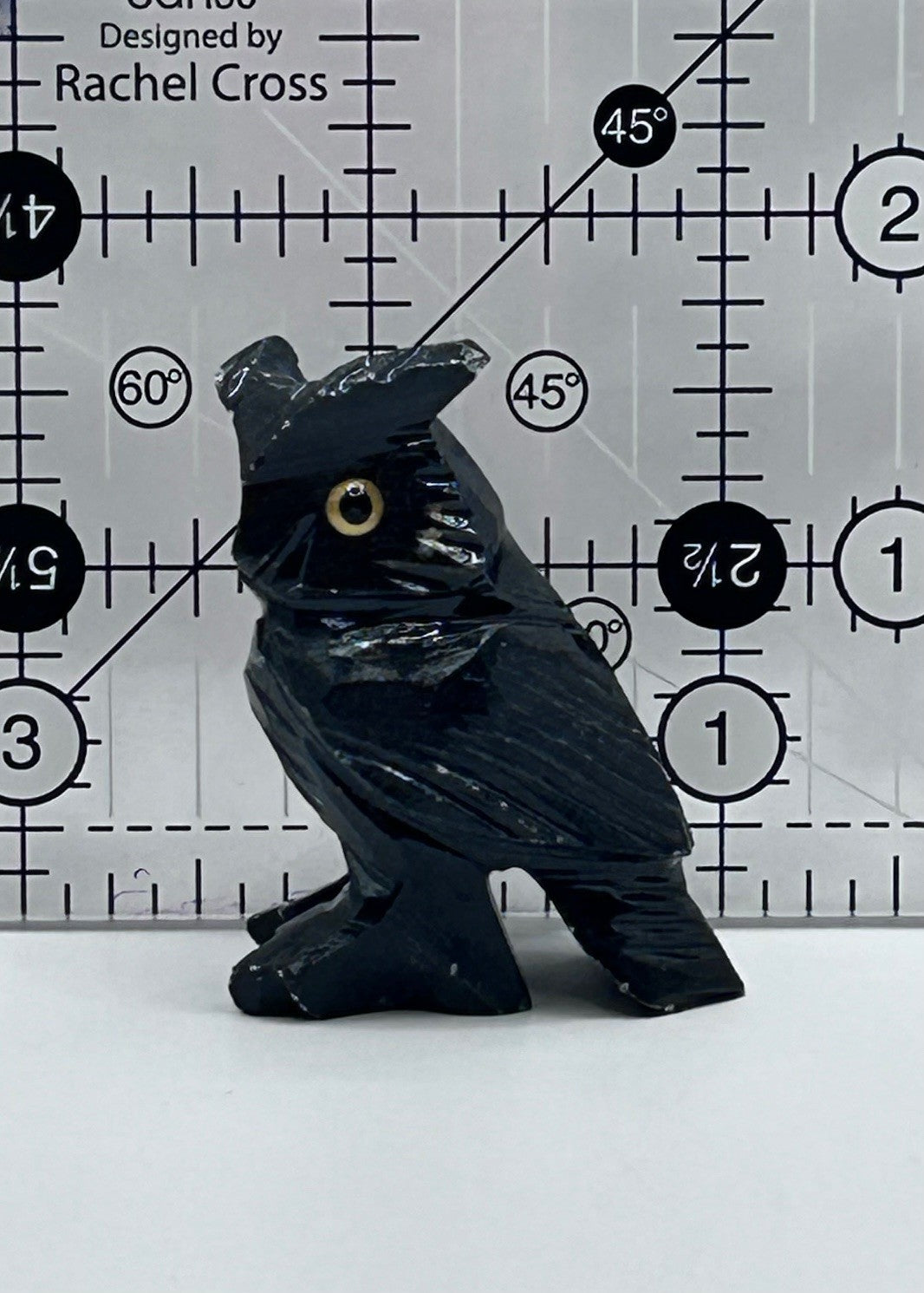 Obsidian Owl - 1.5"