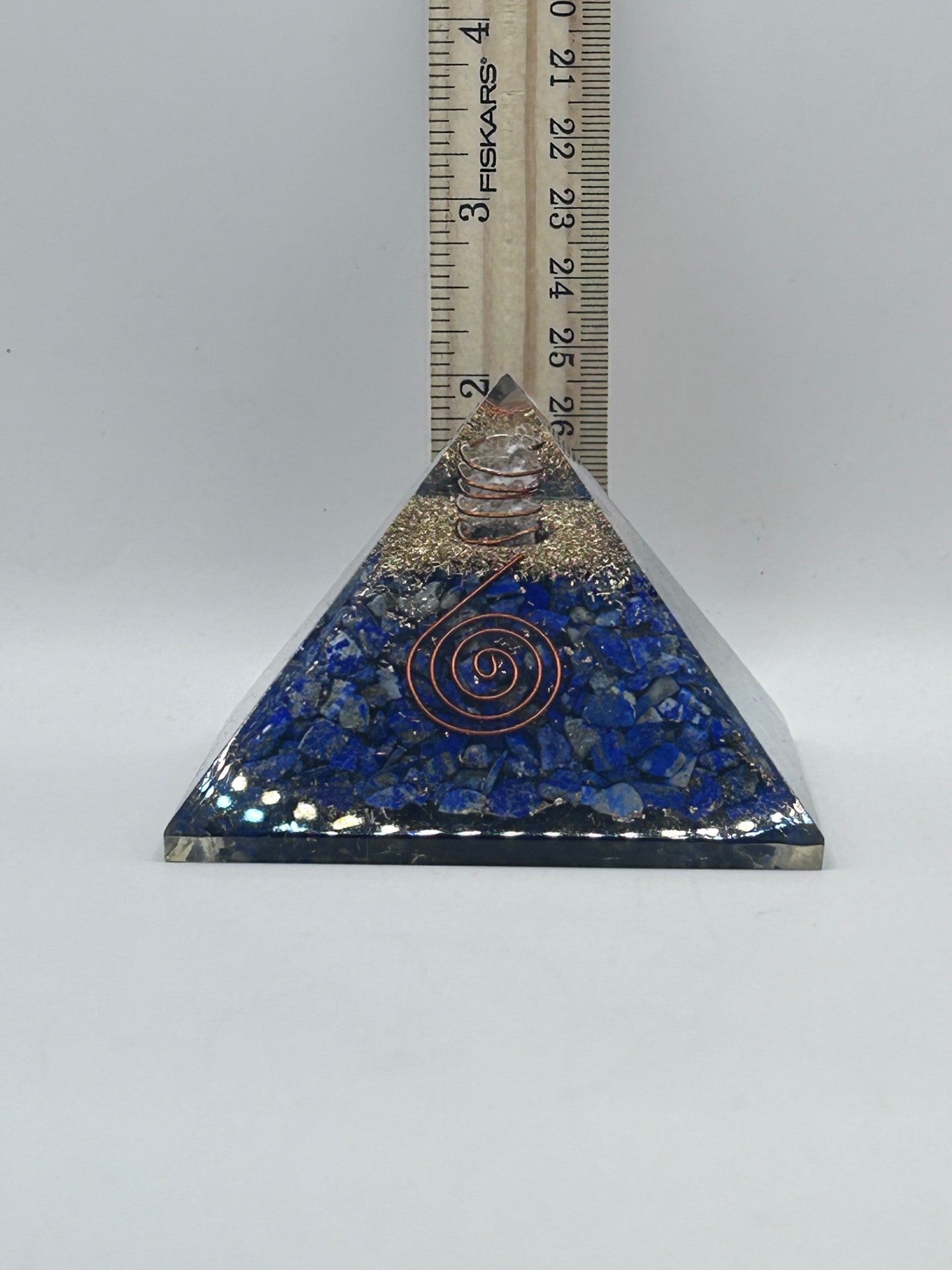 Sodalite Pyramid