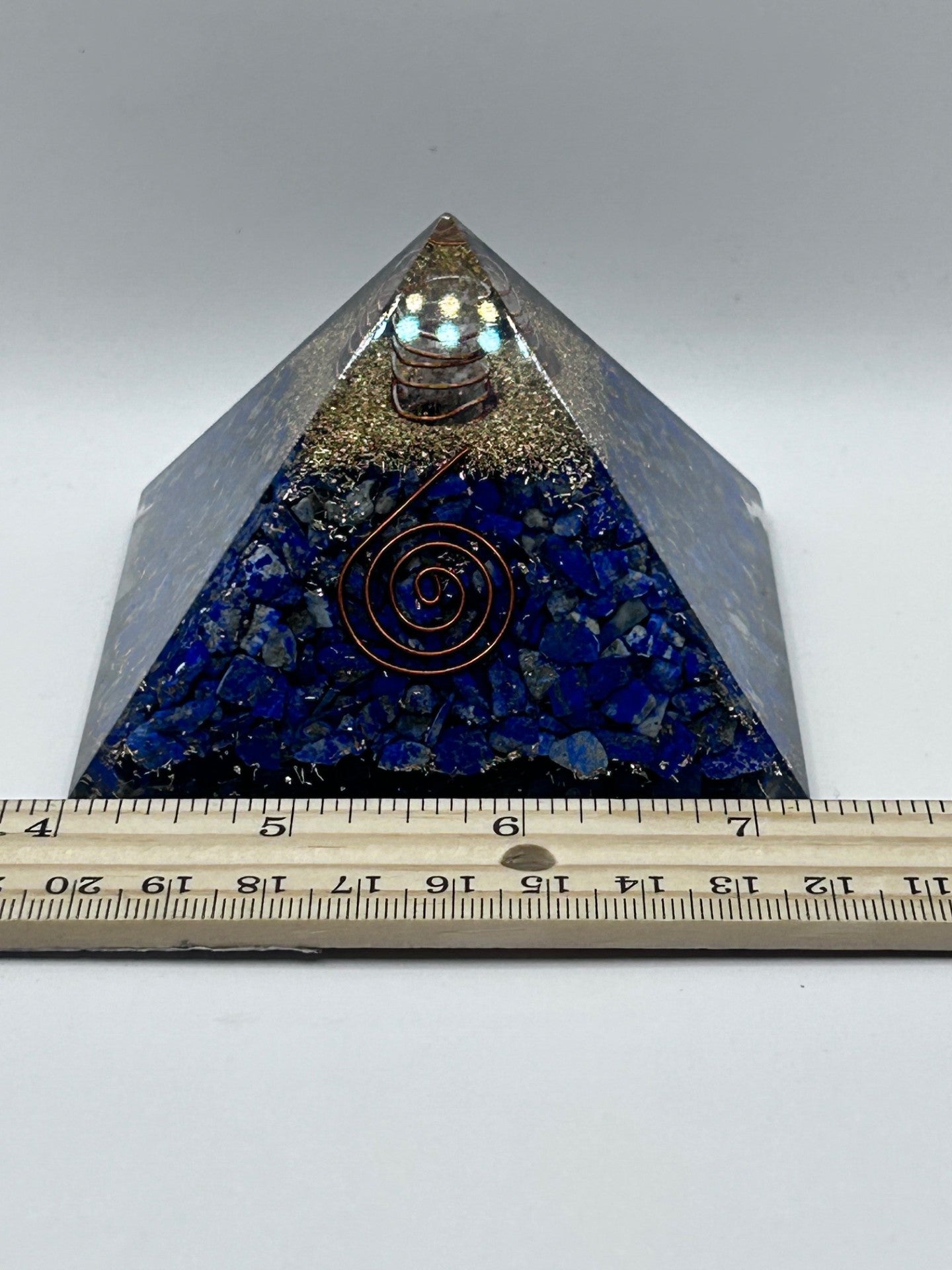 Sodalite Pyramid