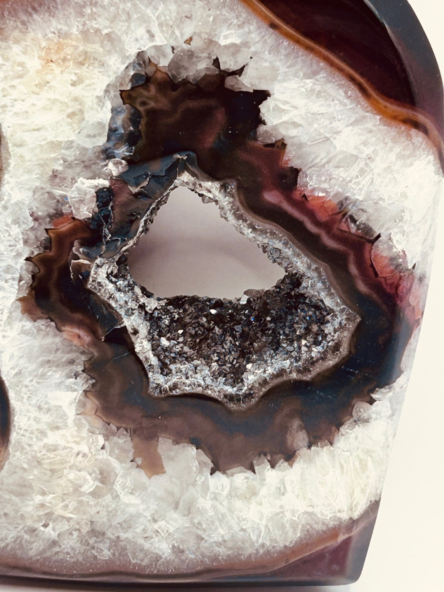 Sardonyx Heart w/Stand