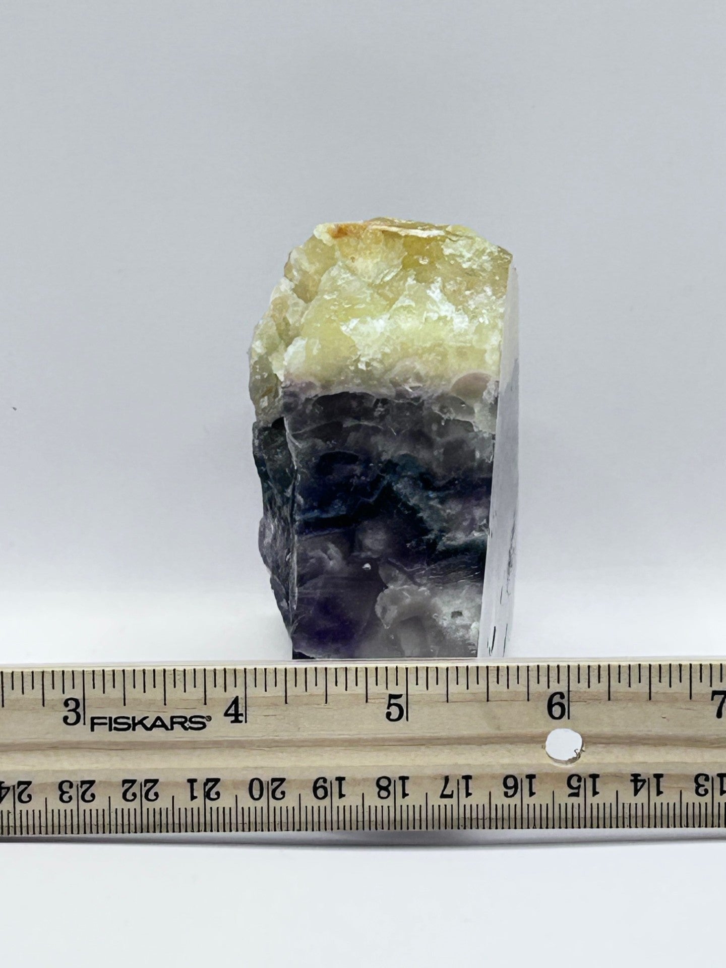 Multi-Colored Fluorite Slab