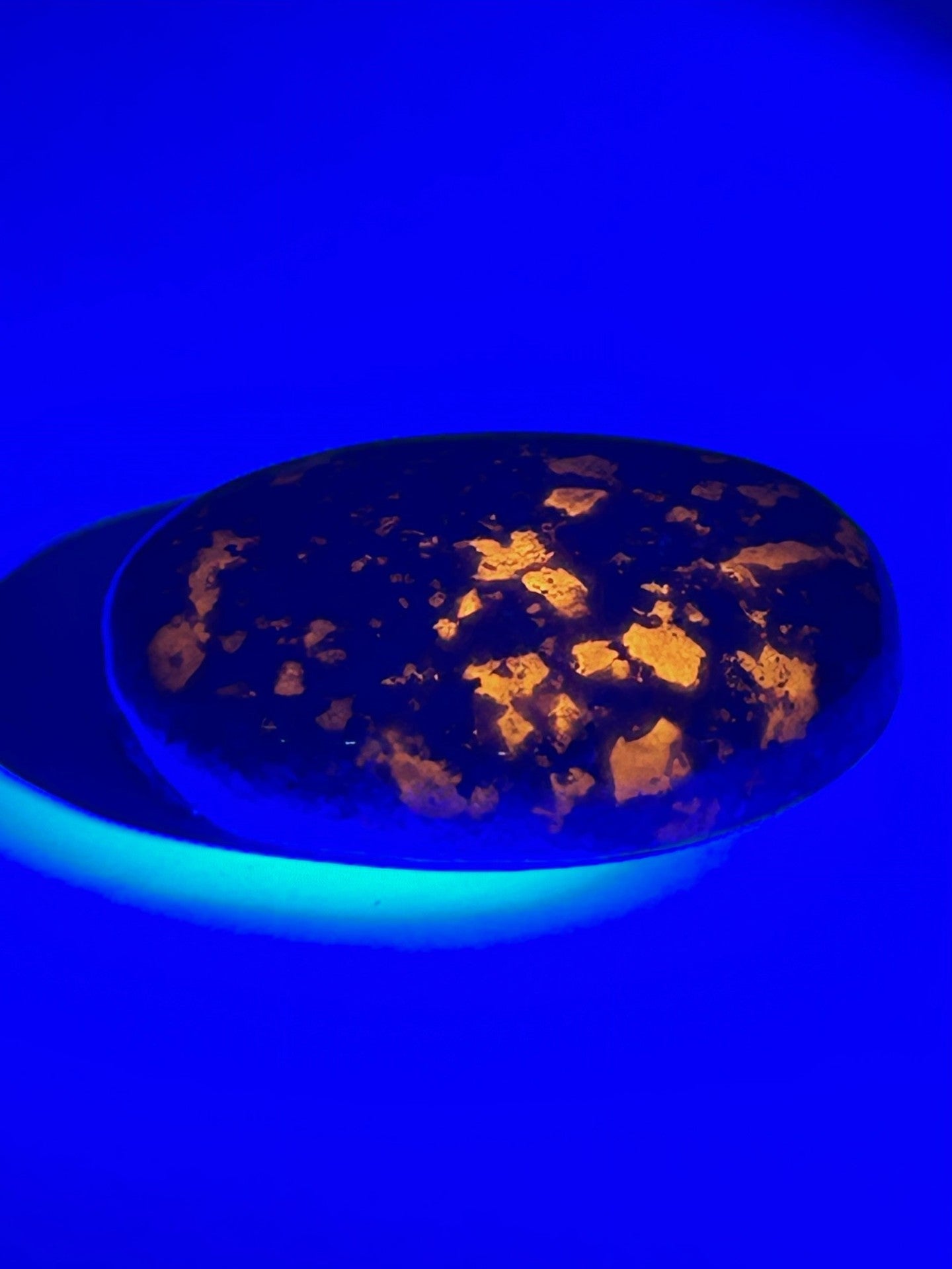 Yooperlite (Syenite with Sodalite) Palm Stone