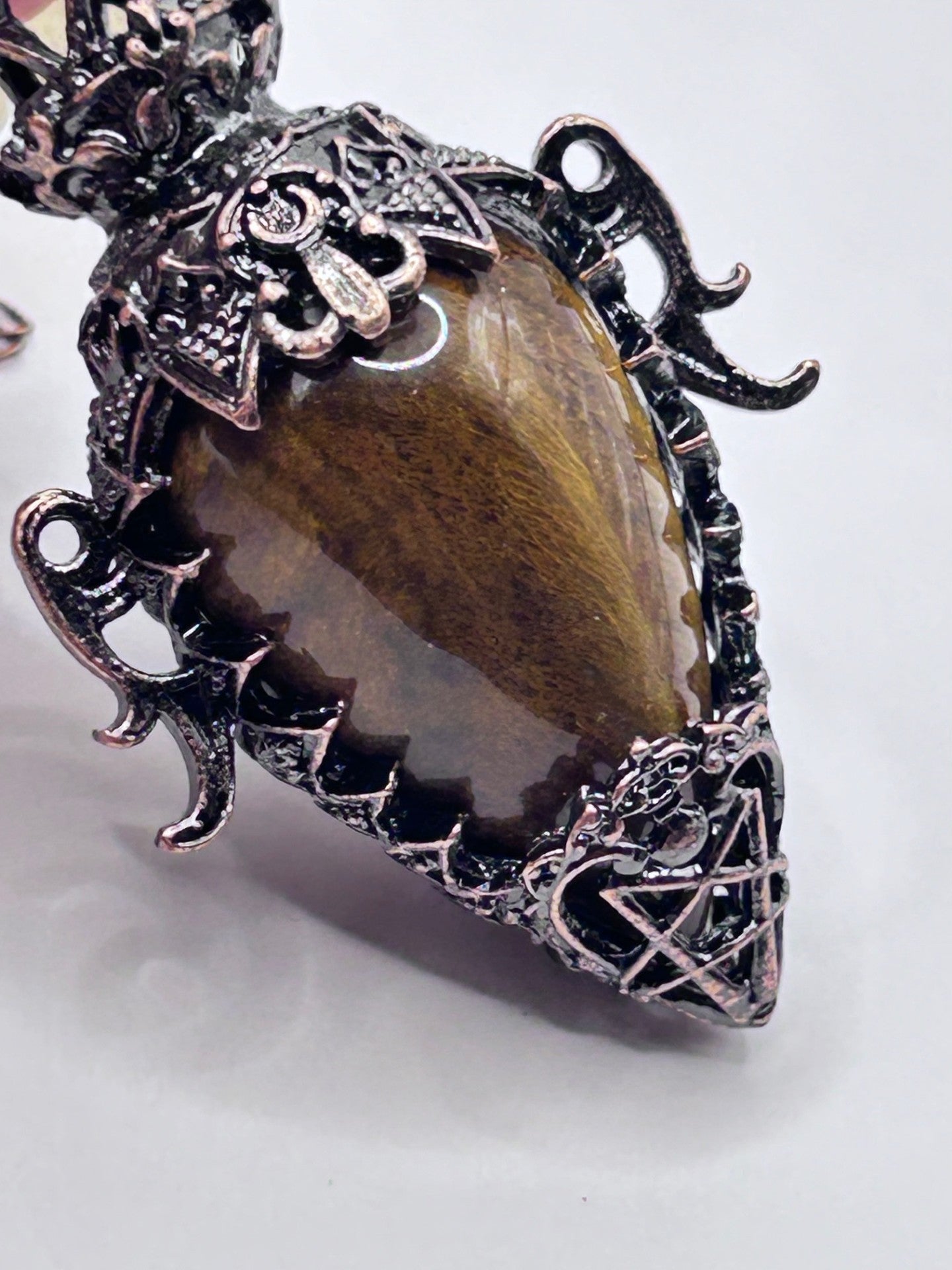 Golden Tiger’s Eye Pendulum