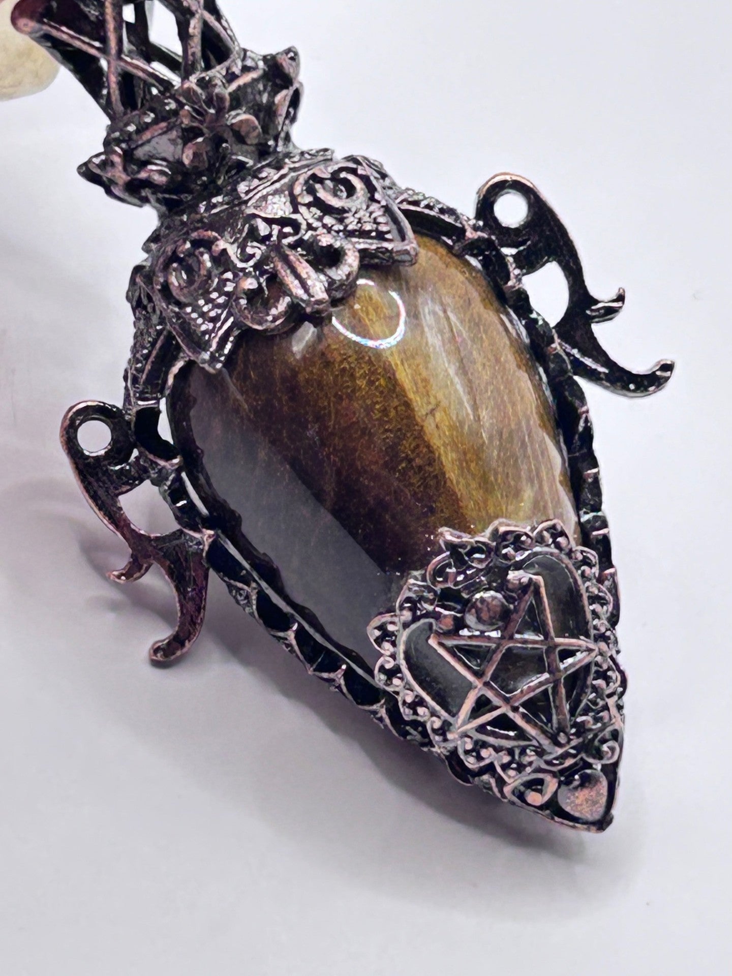 Golden Tiger’s Eye Pendulum