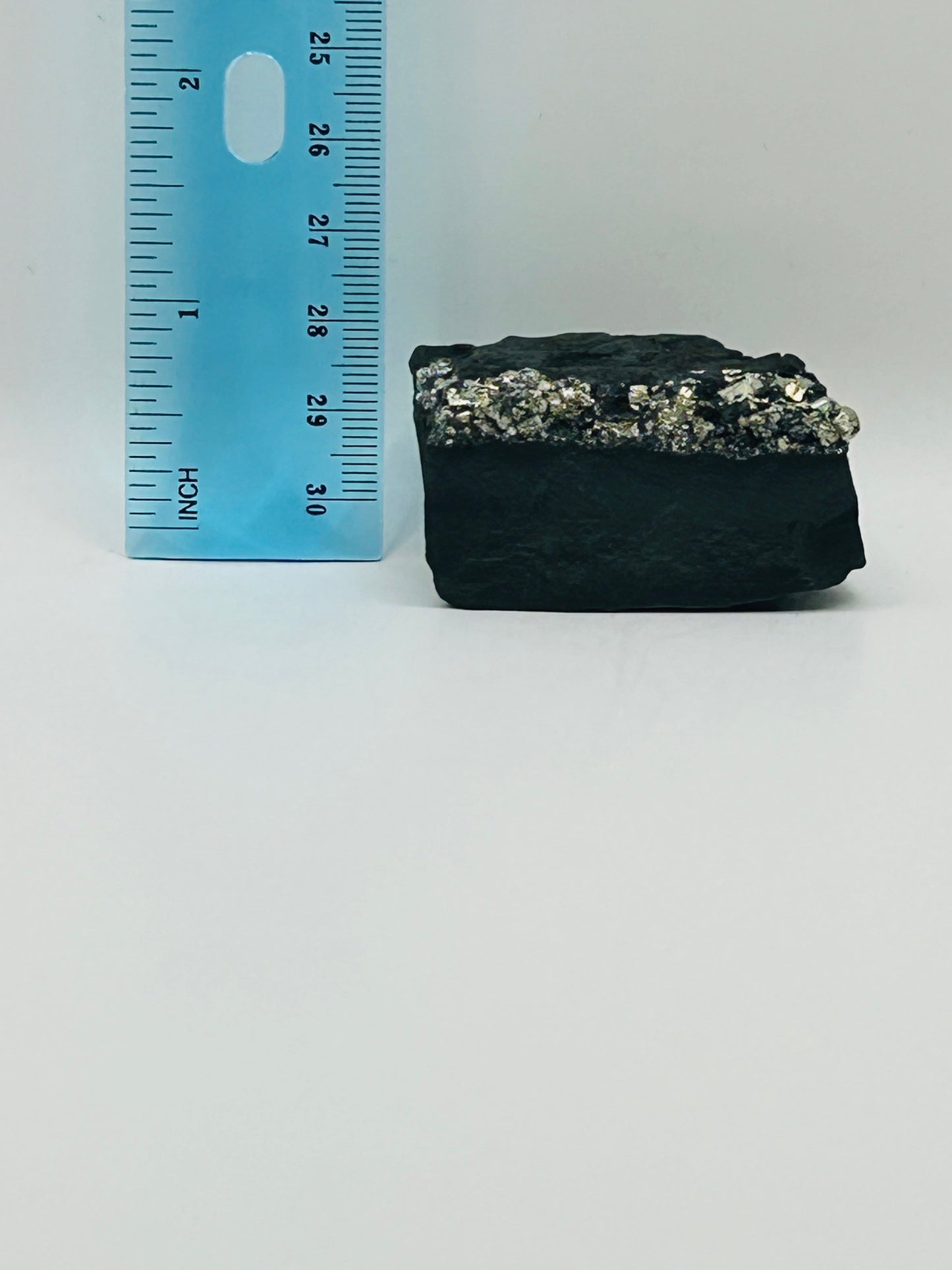 Shungite with Pyrite from Brazil