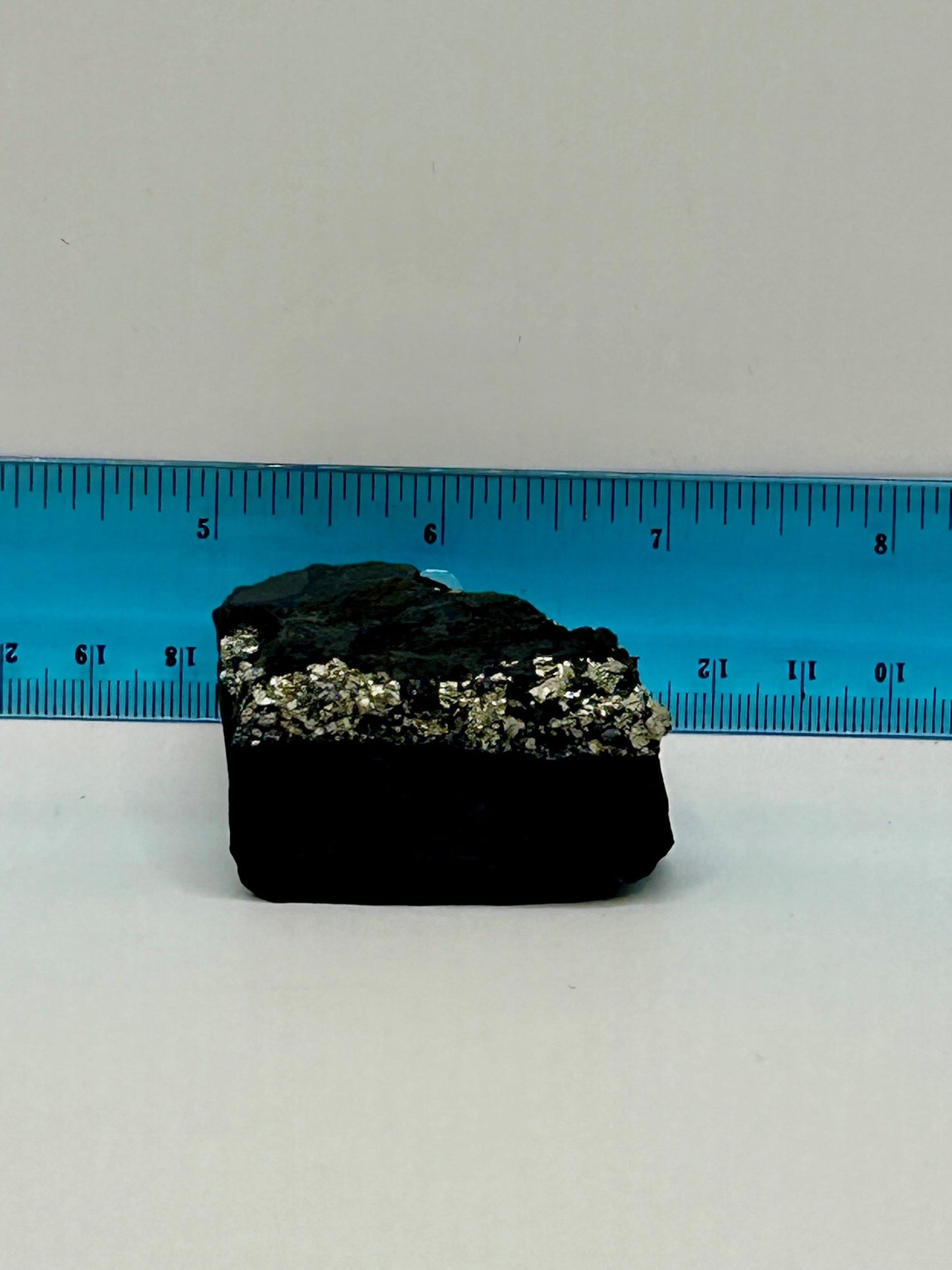 Shungite with Pyrite from Brazil