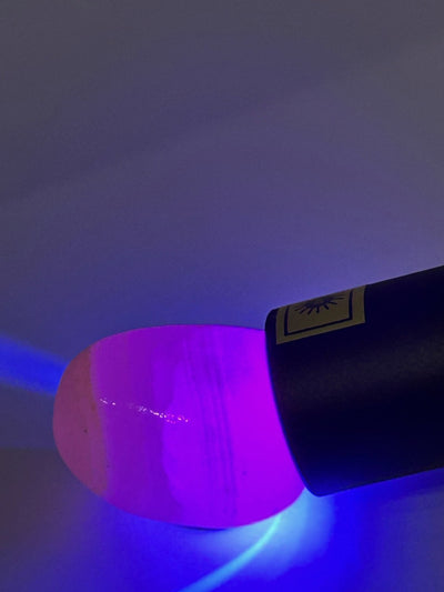 Fluorescent Mango Calcite