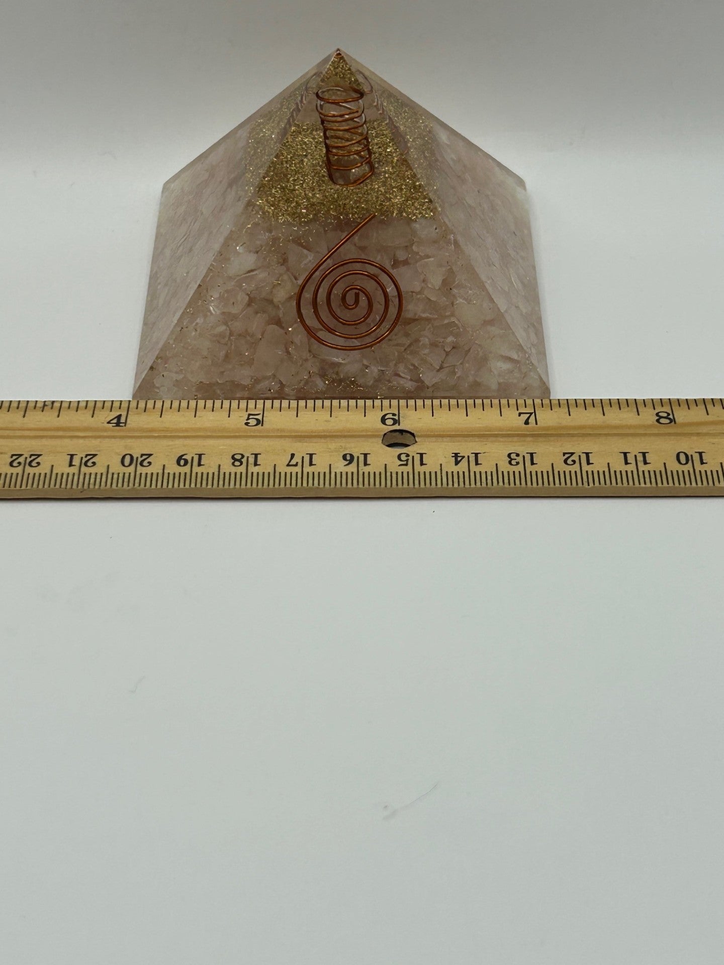 Rose Quartz Pyramid