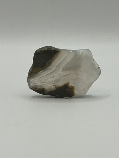 Polished Thunderegg with Agate Bands