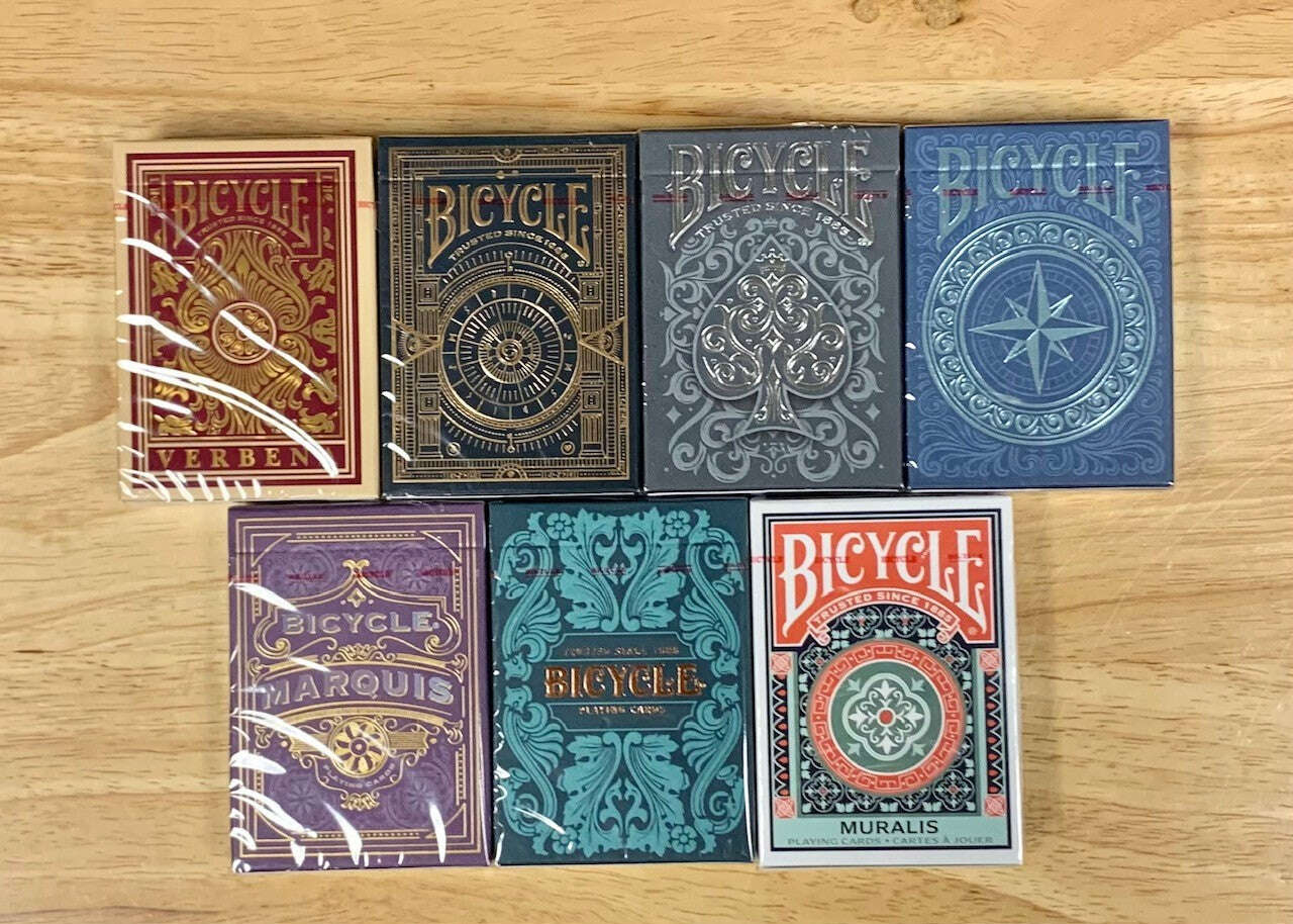 PlayingCardDecks.com-Bicycle 7-Deck Bundle