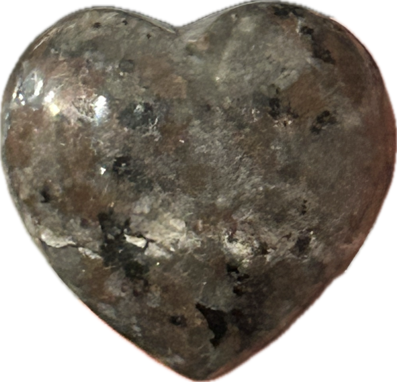 Yooperlite (Syenite with Sodalite) Heart Stone