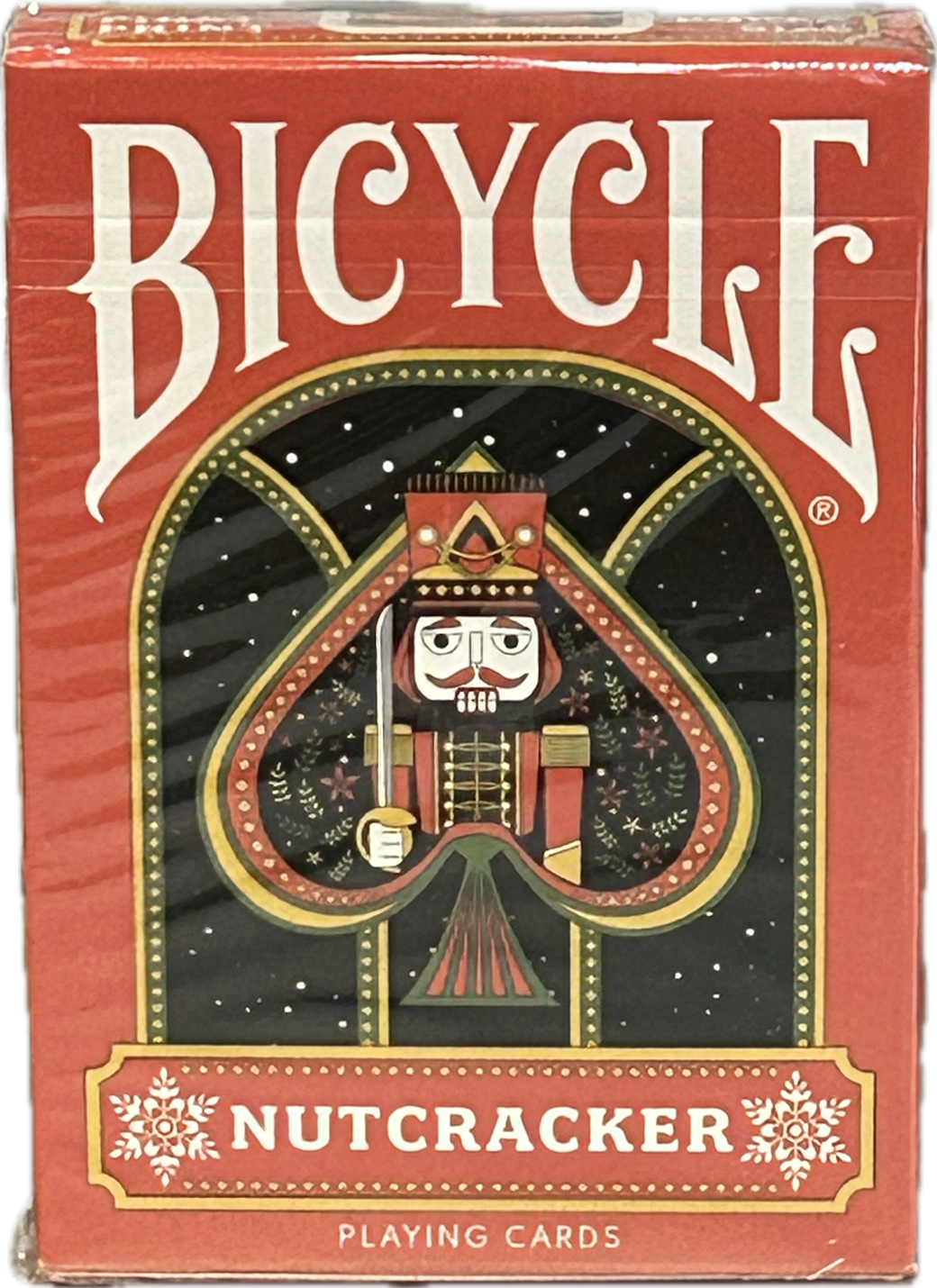 🎄FLASH SALE - Bicycle Red Nutcracker