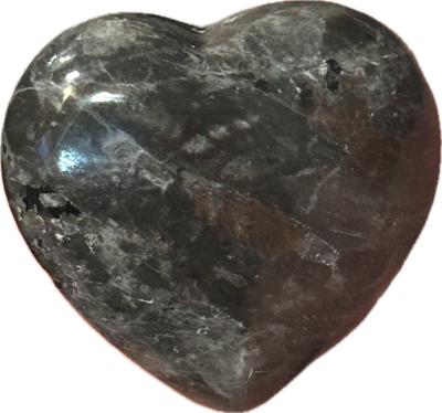 Yooperlite (Syenite with Sodalite) Heart Stone