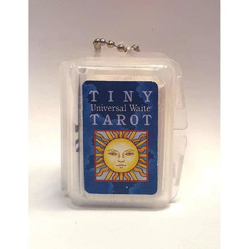 Tiny Tarot Deck Key Chain USGS