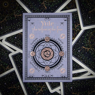 Wheel of the Year Yule Playing Cards by Jocu