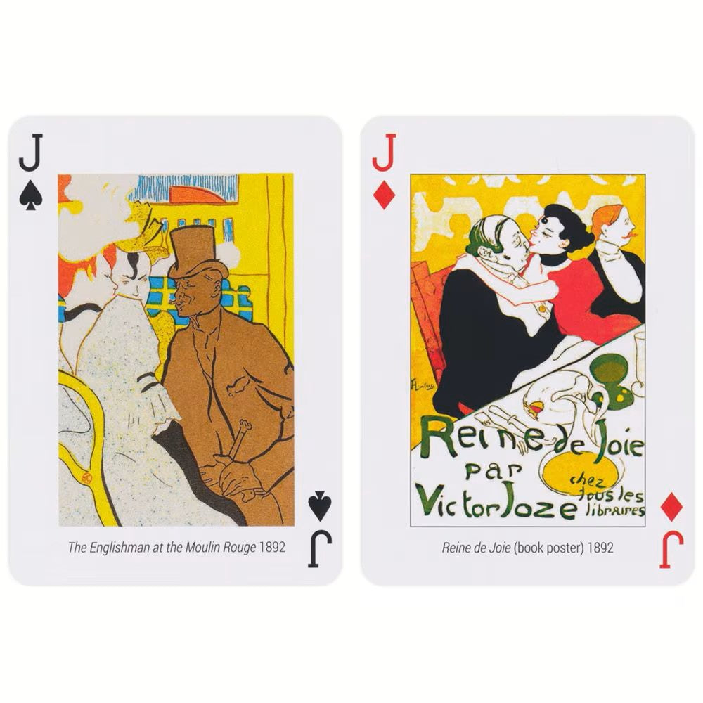 Toulouse-Lautrec Playing Cards Piatnik – A Glimpse into Belle Époque Paris