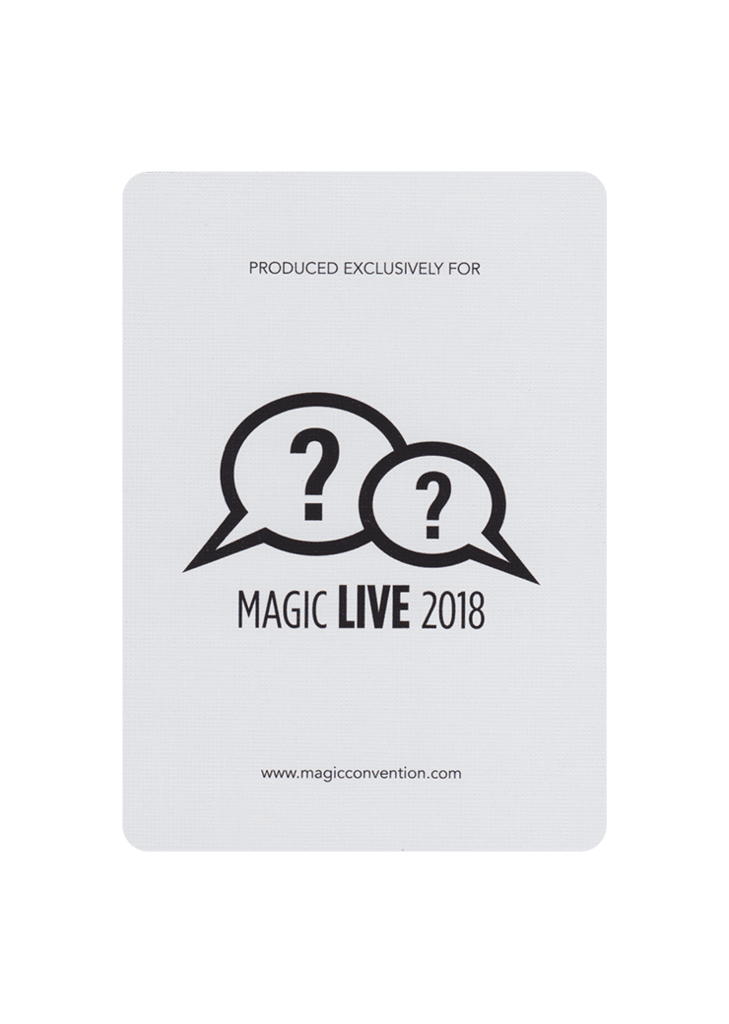 PlayingCardDecks.com-Magic Live 2018 Bicycle Playing Cards