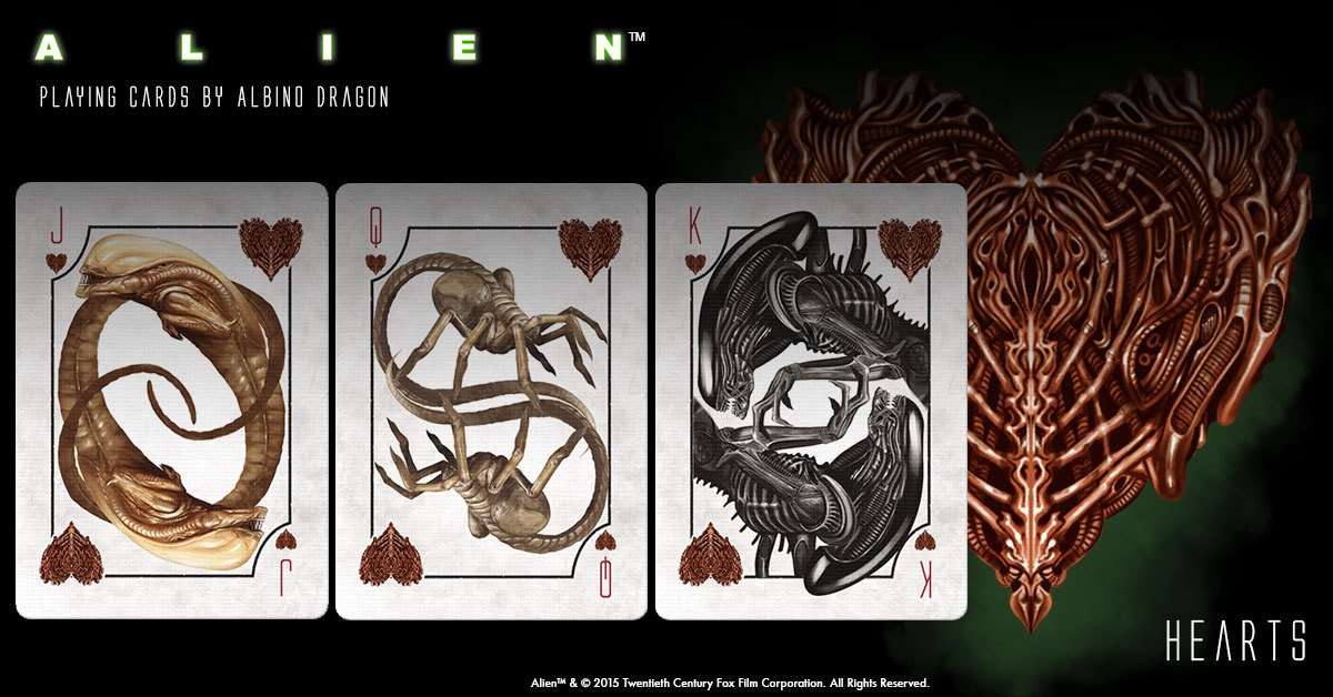 PlayingCardDecks.com-Alien Movie Playing Cards USPCC