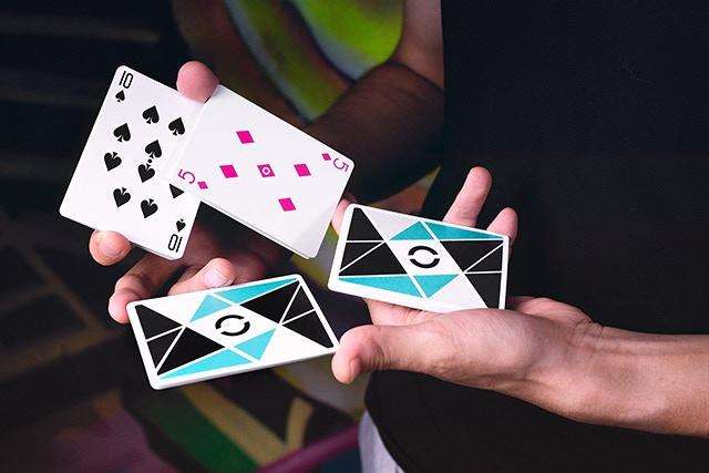 PlayingCardDecks.com-Cardistry Playing Cards USPCC - Color & Turquoise