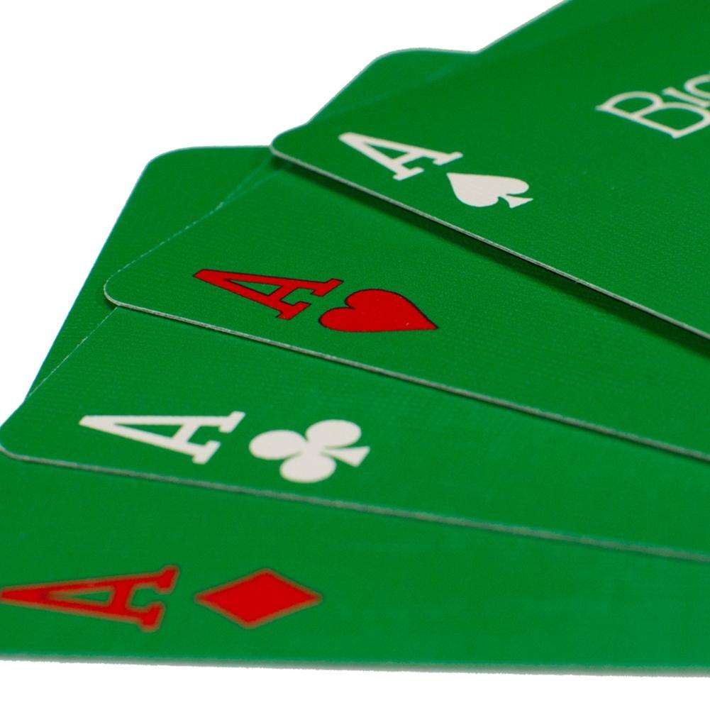 PlayingCardDecks.com-Green Reversed Rider Back v2 Bicycle Playing Cards