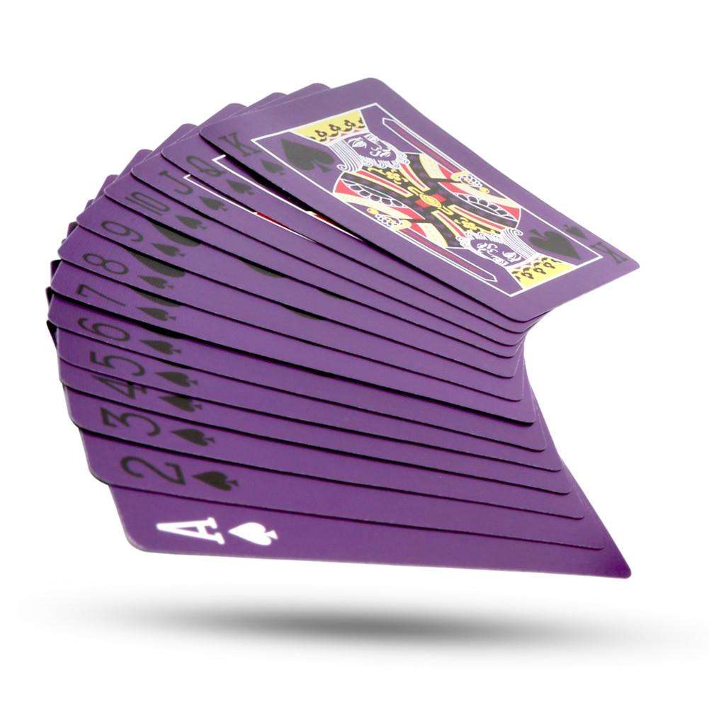PlayingCardDecks.com-Purple Reversed Back Bicycle Playing Cards