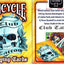 PlayingCardDecks.com-Club Tattoo Bicycle Playing Cards - Blue & Yellow