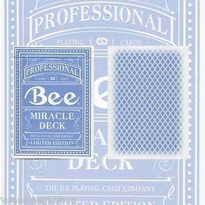 PlayingCardDecks.com-Magic 8 Blue Bee Playing Cards Deck