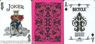 PlayingCardDecks.com-Nautic Pink Back Bicycle Playing Cards Deck
