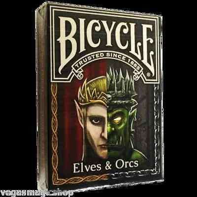 Elves & Orcs Bicycle Playing Cards – PlayingCardDecks.com