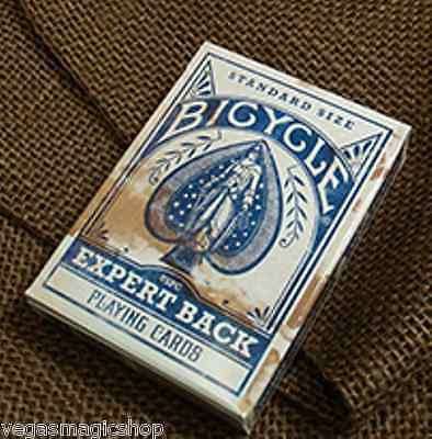 PlayingCardDecks.com-Expert Back Blue Bicycle Playing Cards
